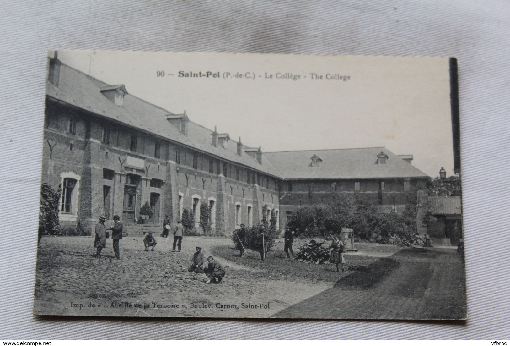 Saint Pol, le collège, Pas de Calais 62