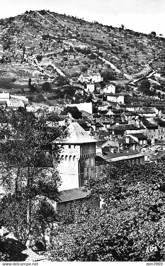 SAINT-PONS-de-THOMIERES (Hérault) - La Tour du Comte Pons et le Lauzet