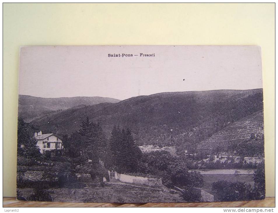 SAINT-PONS (HERAULT) FRESCATI