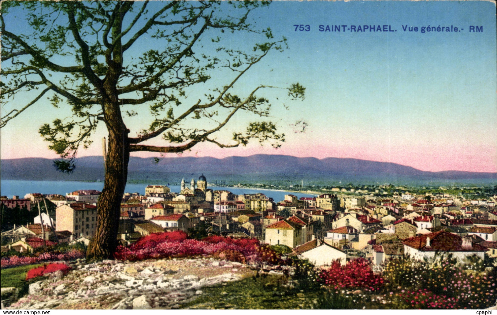 Saint Raphael CPA Vue generale