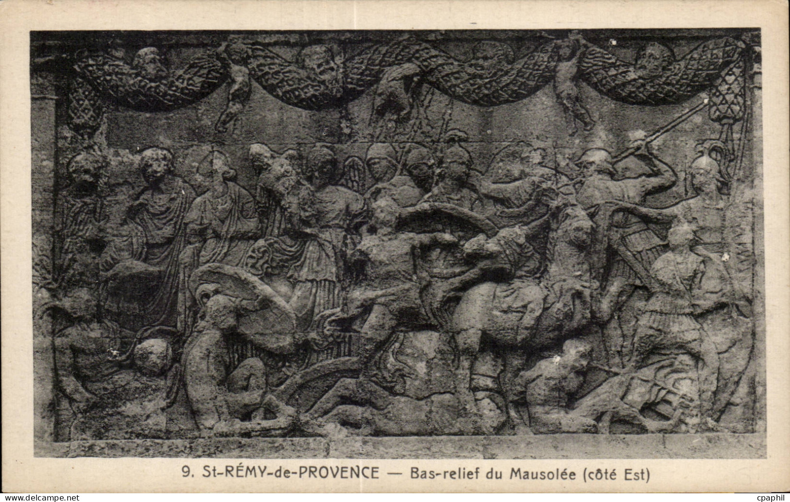 Saint Remy de Provence - Bas Relief du Mausolee - CPA