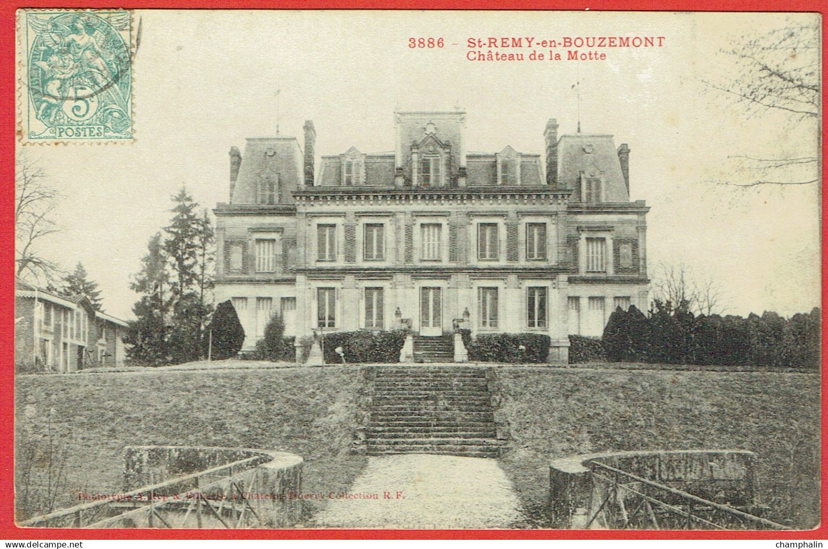 Saint-Rémy-en-Bouzemont - Château de la Motte - CAD