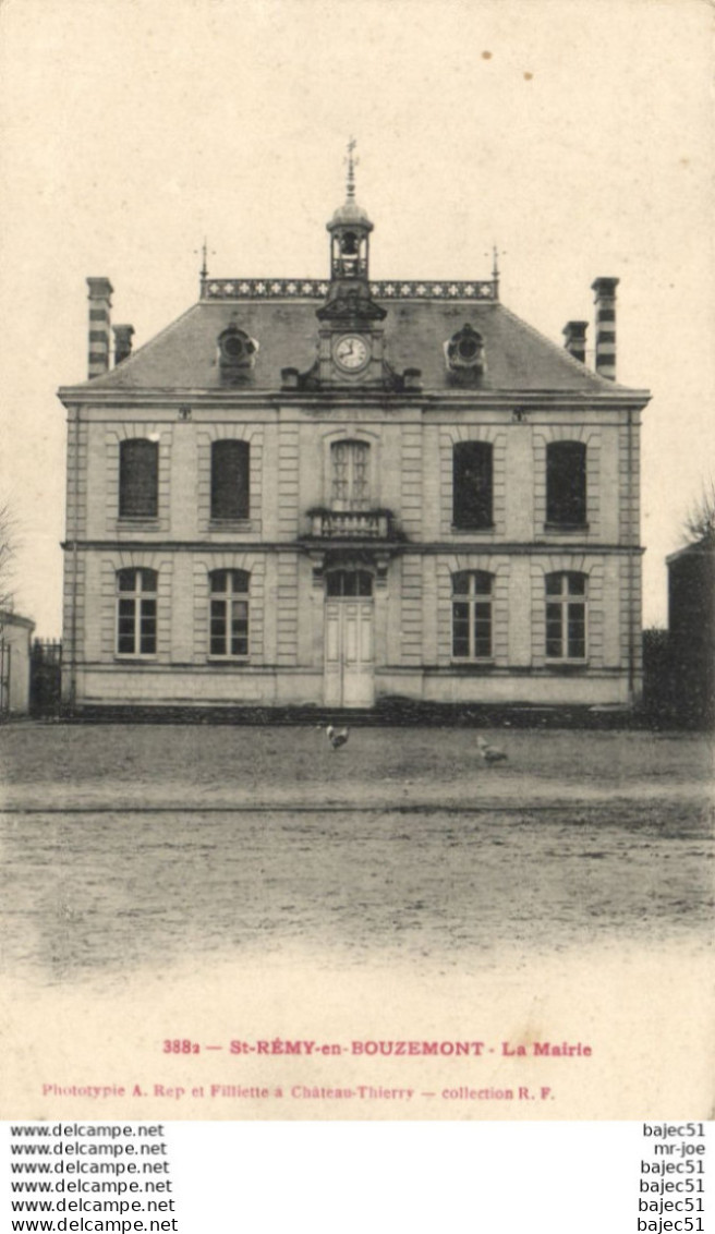 Saint Rémy en Bouzemont - la mairie