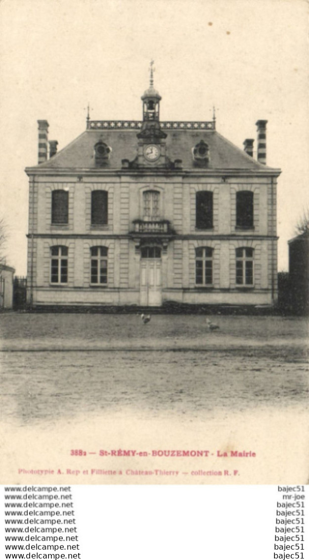 Saint Rémy en Bouzemont - la mairie