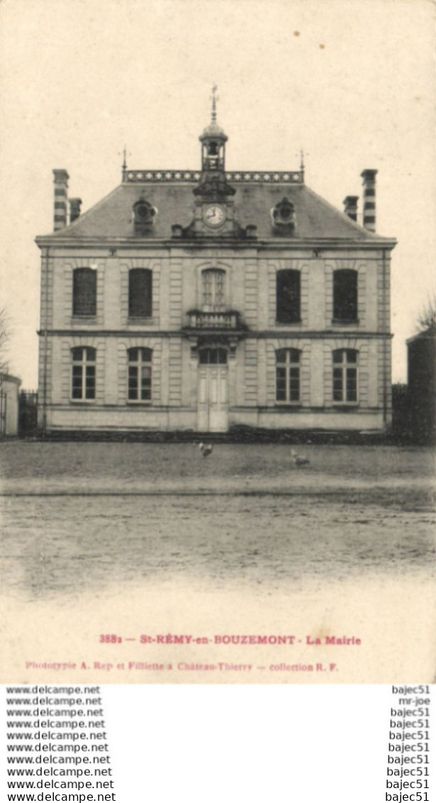 Saint Rémy en Bouzemont - la mairie