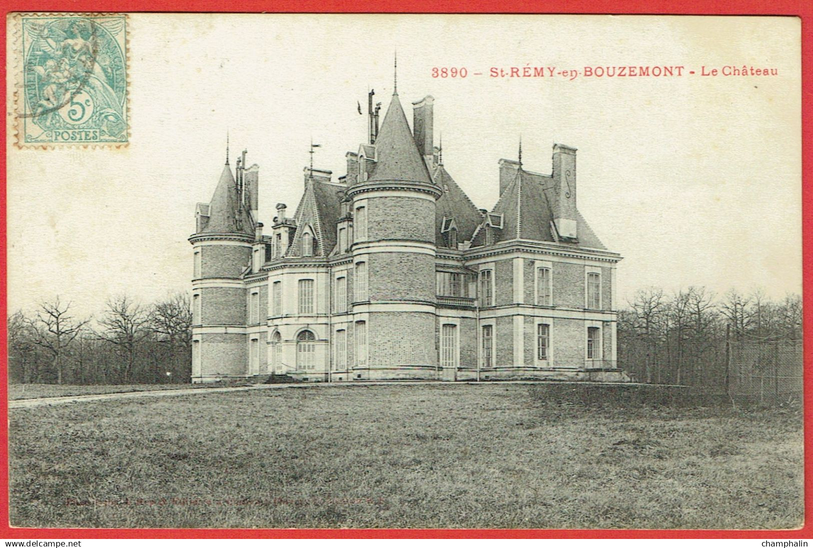 Saint-Rémy-en-Bouzemont - Le Château - CAD