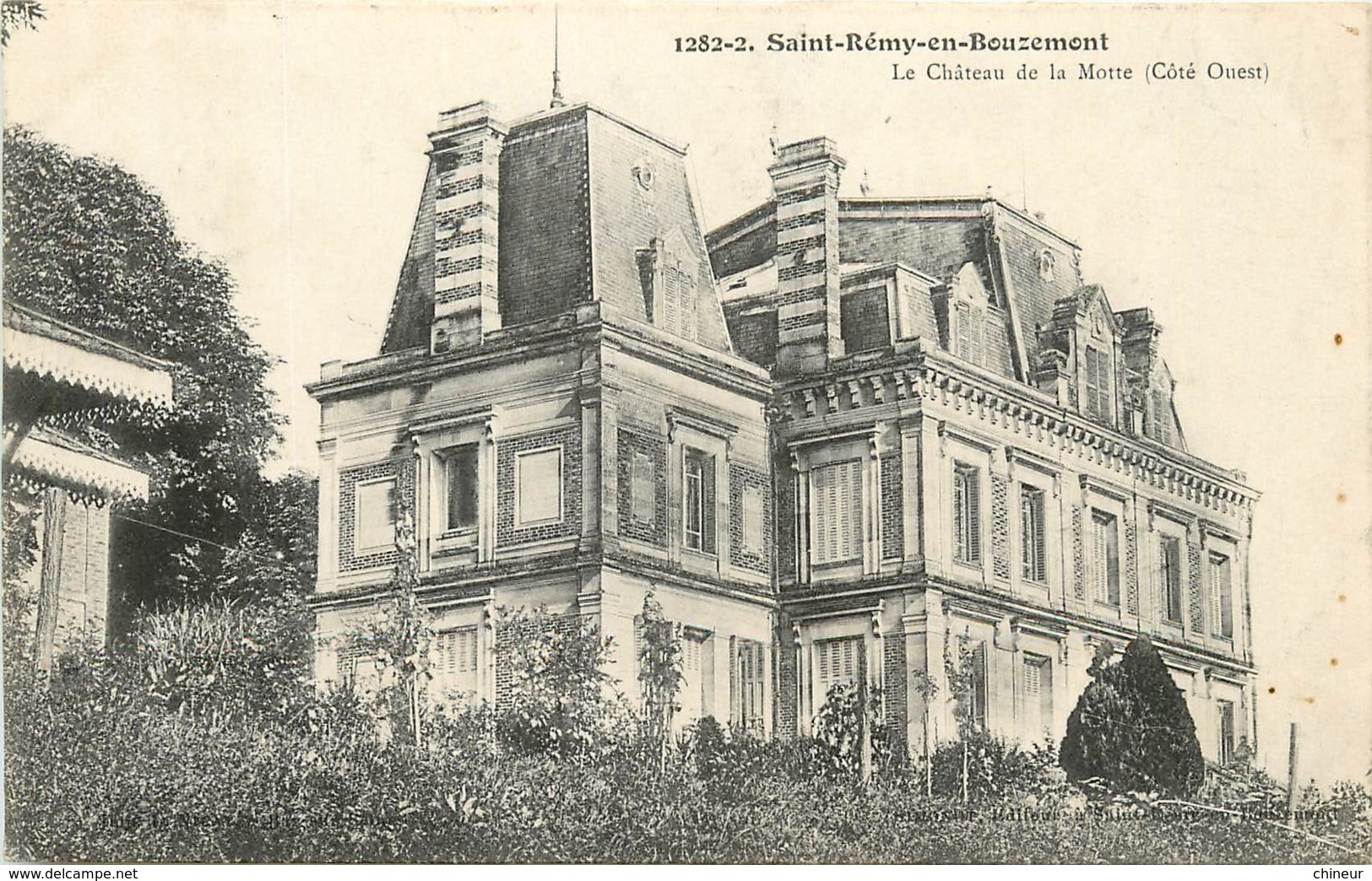 SAINT REMY EN BOUZEMONT LE CHATEAU DE LA MOTTE