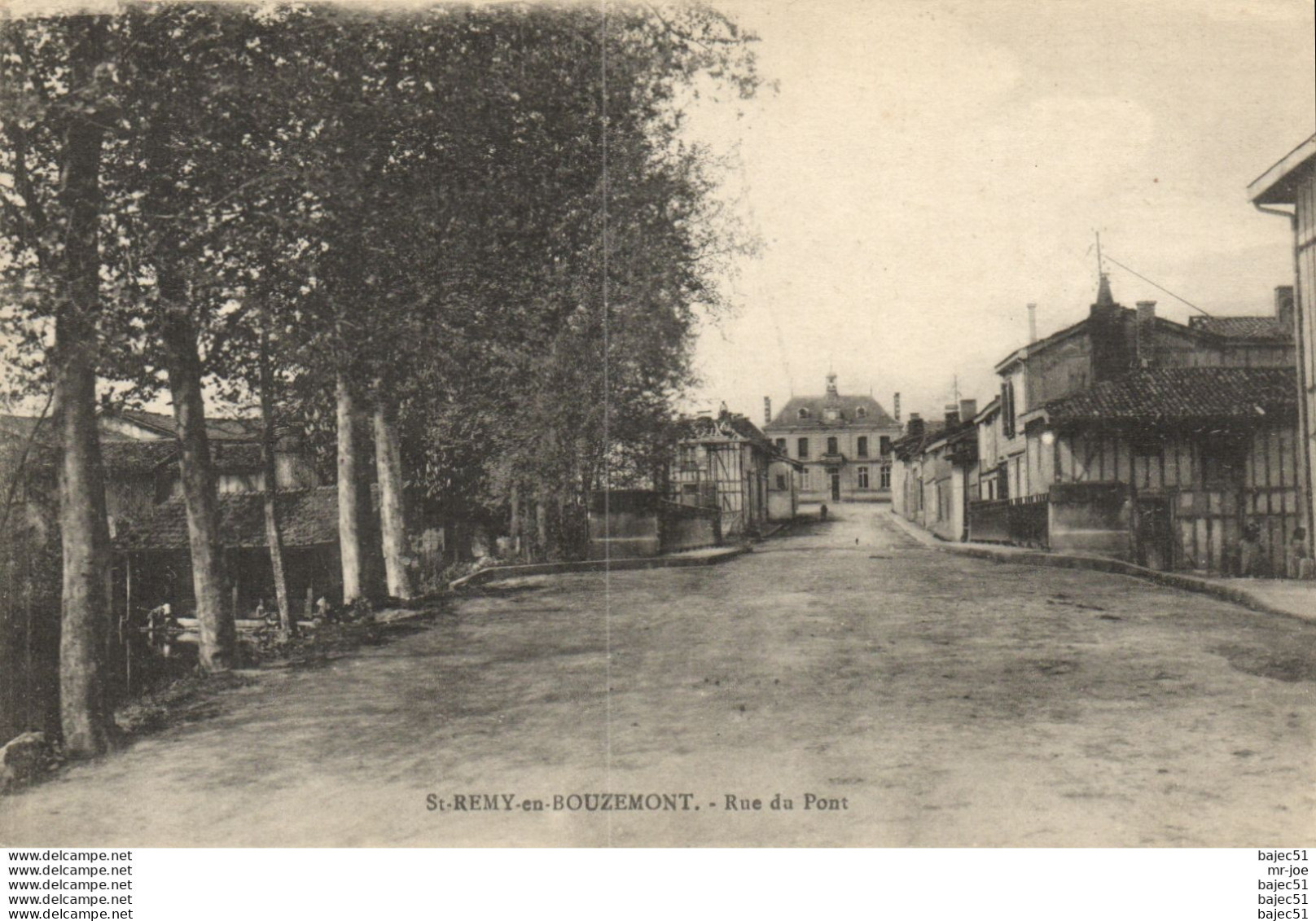 Saint Remy en Bouzemont - Rue du pont
