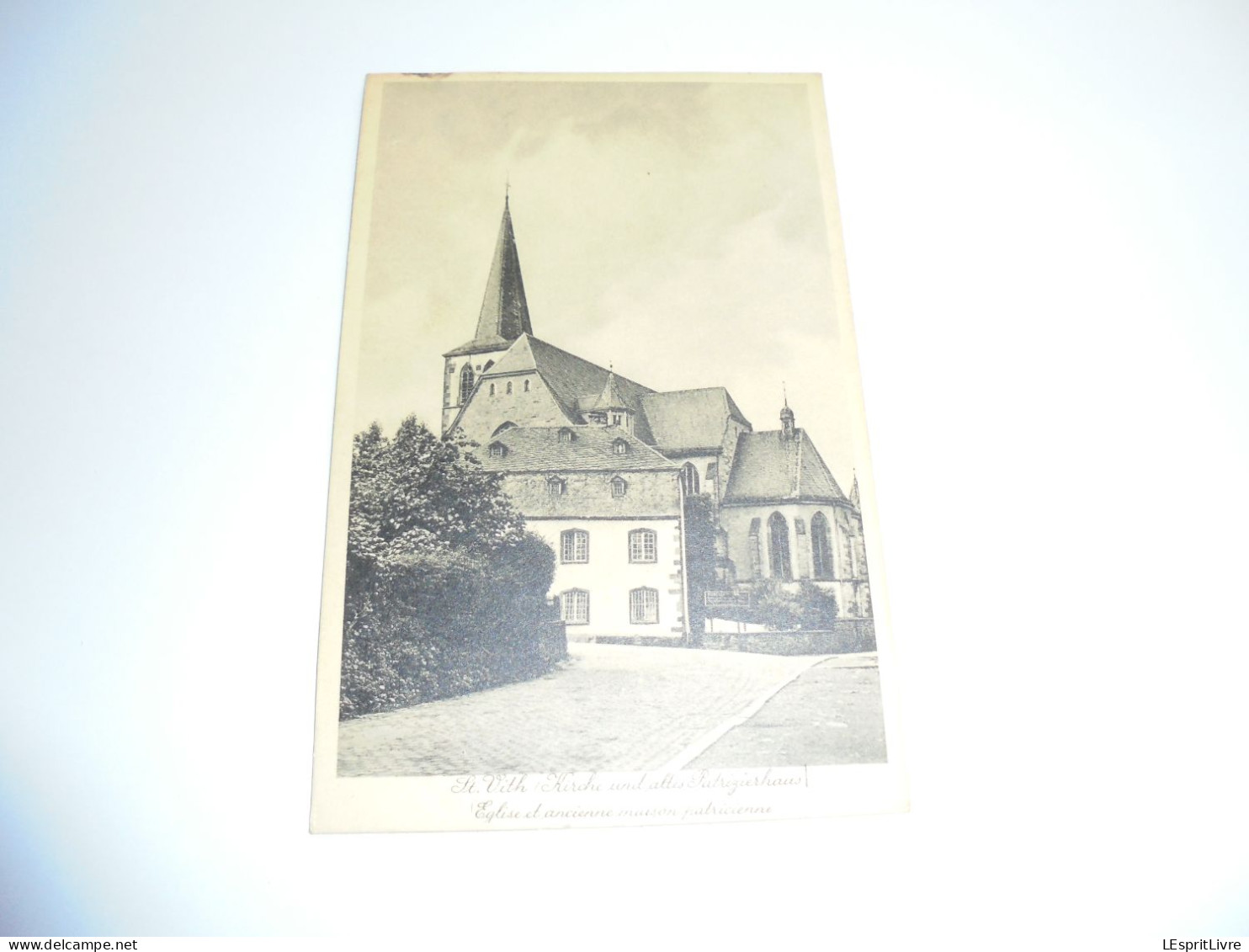 SAINT SANKT VITH Kirche Eglise Maison Patricienne  Prov Liège PK CPA Carte Postale Post Kaart Postcard
