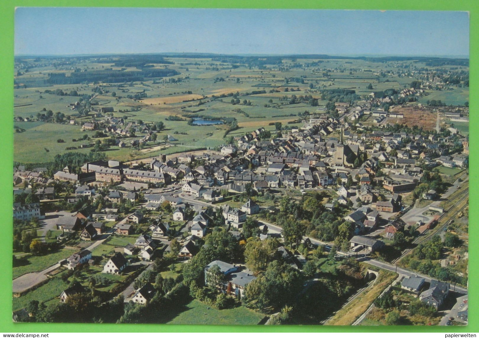 Saint / Sankt Vith - Vue Aérienne / Flugaufnahme -  Nachgebühr 1020 Wien, Nachporto, Nachtaxe