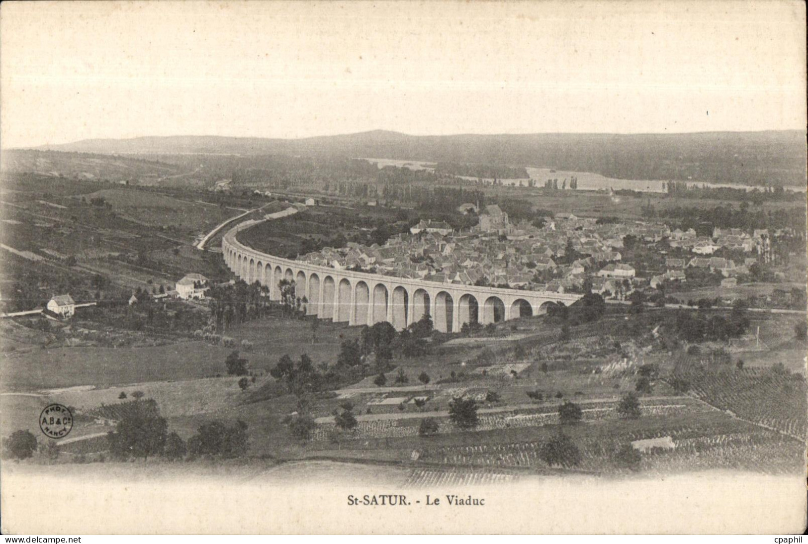 Saint Satur - Le Viaduc - CPA