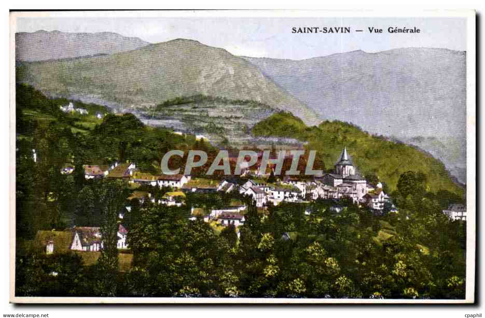 Saint SAvin CPA Vue generale