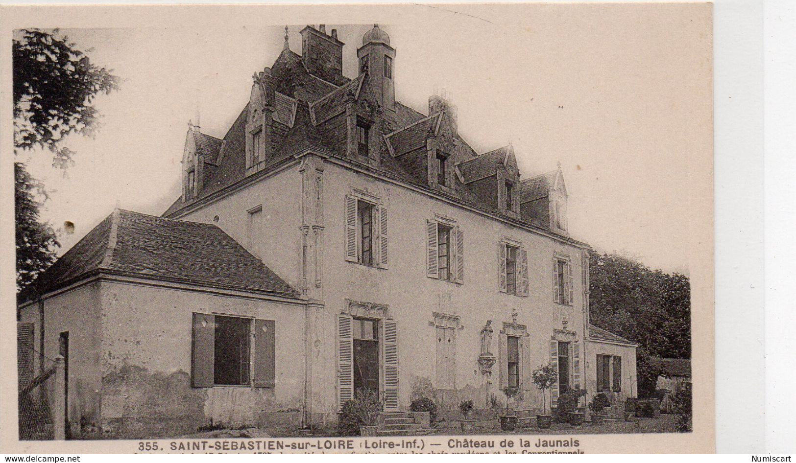 Saint-Sébastien-sur-Loire le Château de la Jaunais