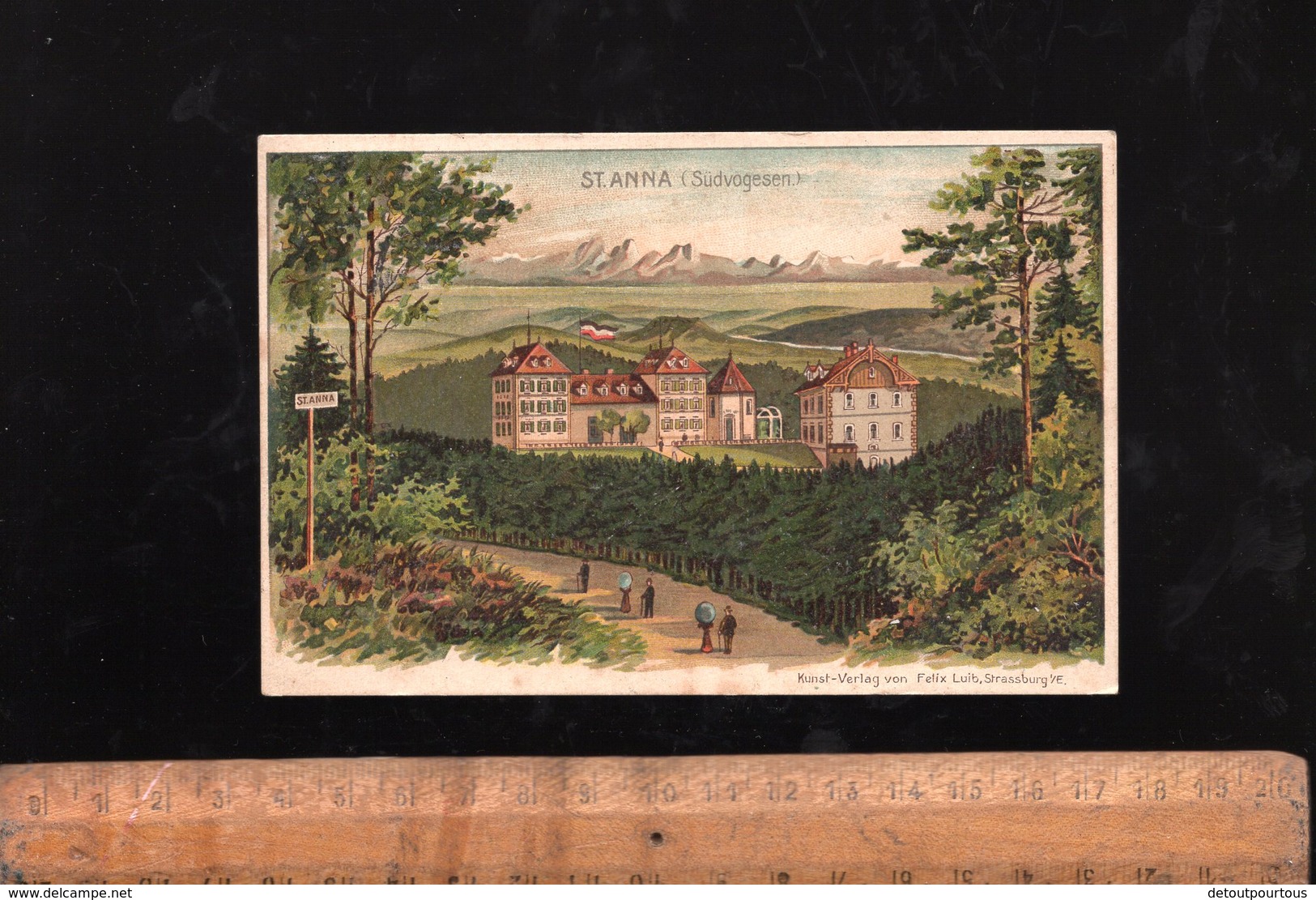 SAINT ST NABORD Vosges 88 : St Anna Südvogesen  Sainte Anne Besitzerin Wwe Schuller und Kinder