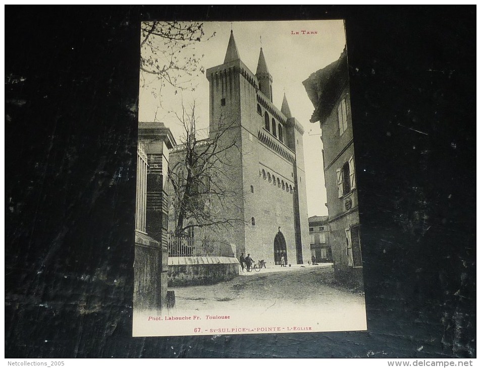 SAINT-SULPICE-LA-POINTE - L'EGLISE - 81 TARN (P)