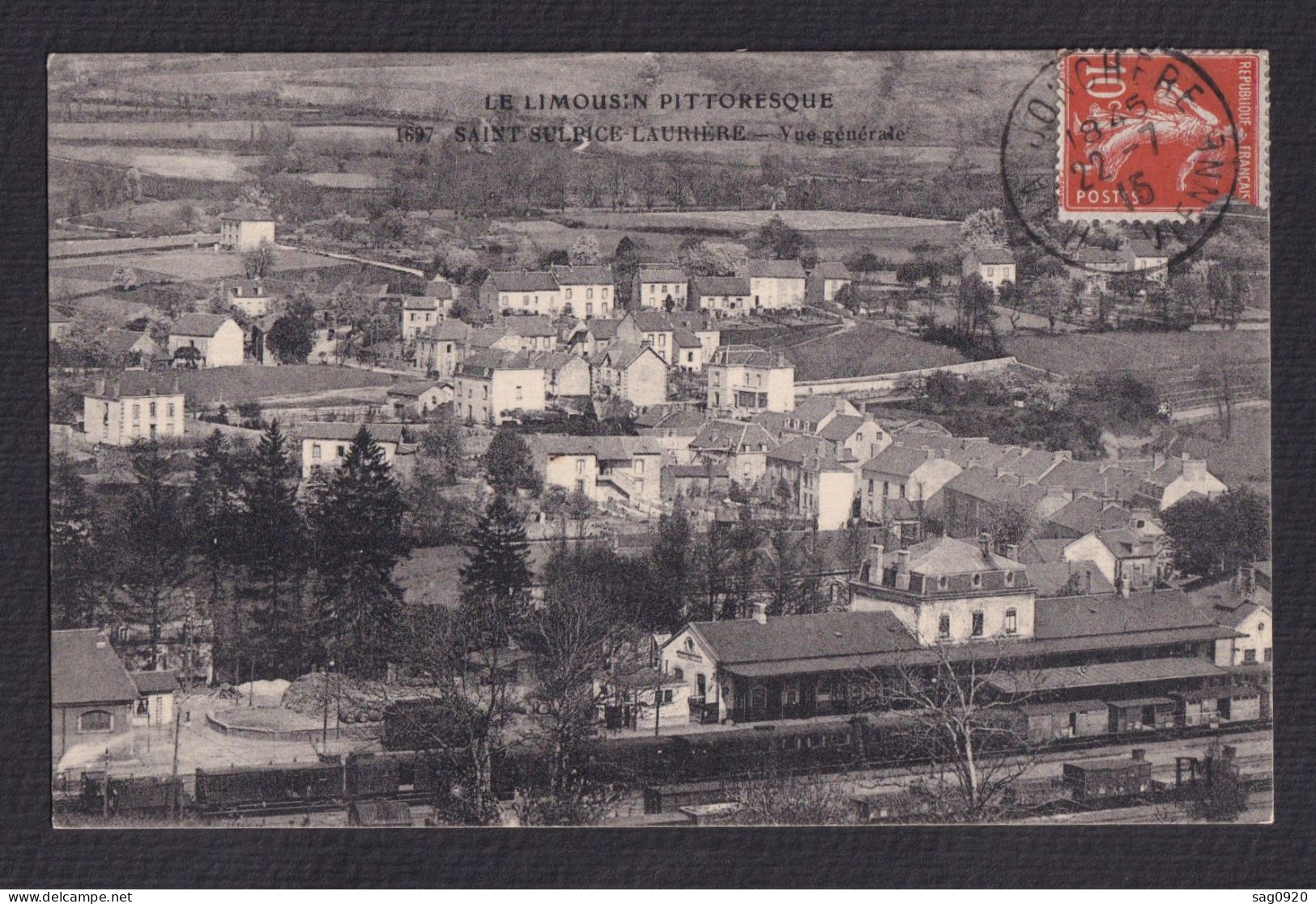 Saint Sulpice Laurière - Vue générale
