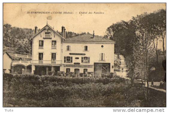 SAINT-SYMPHORIEN-SUR-COISE CHALET DES FAMILLES