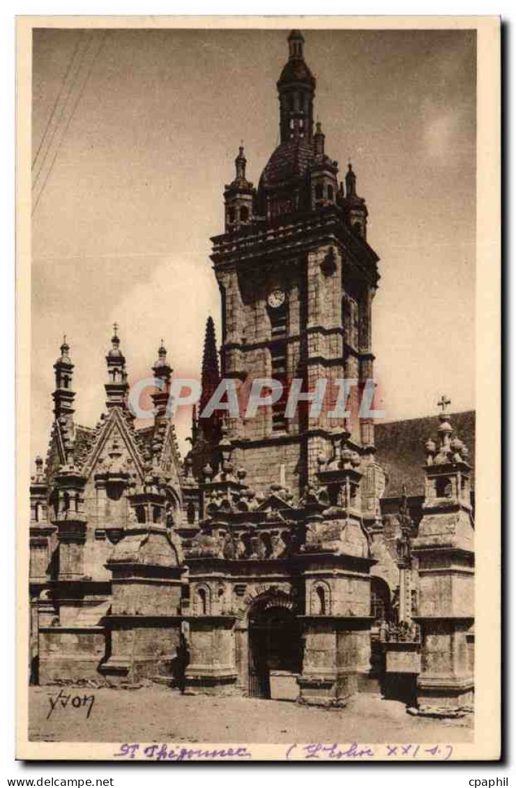 Saint Thegonnec CPA L'eglise