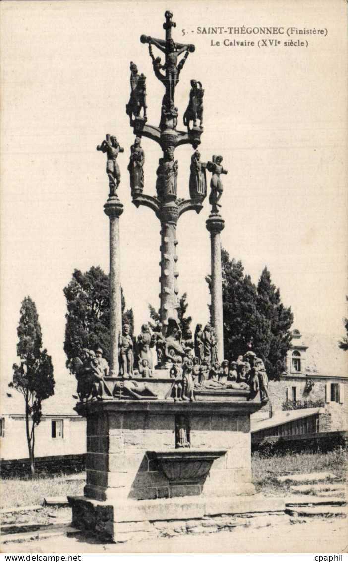 Saint Thegonnec - Le Calvaire - CPA