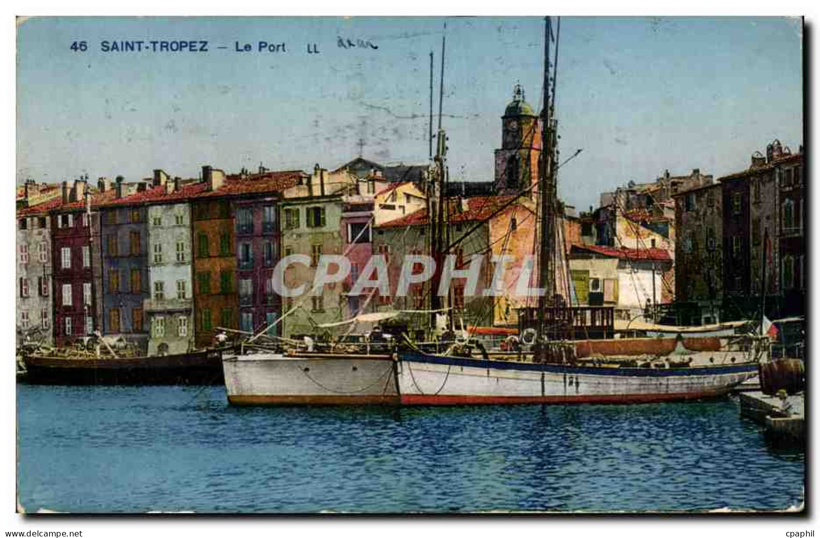 Saint Tropez CPA Le port