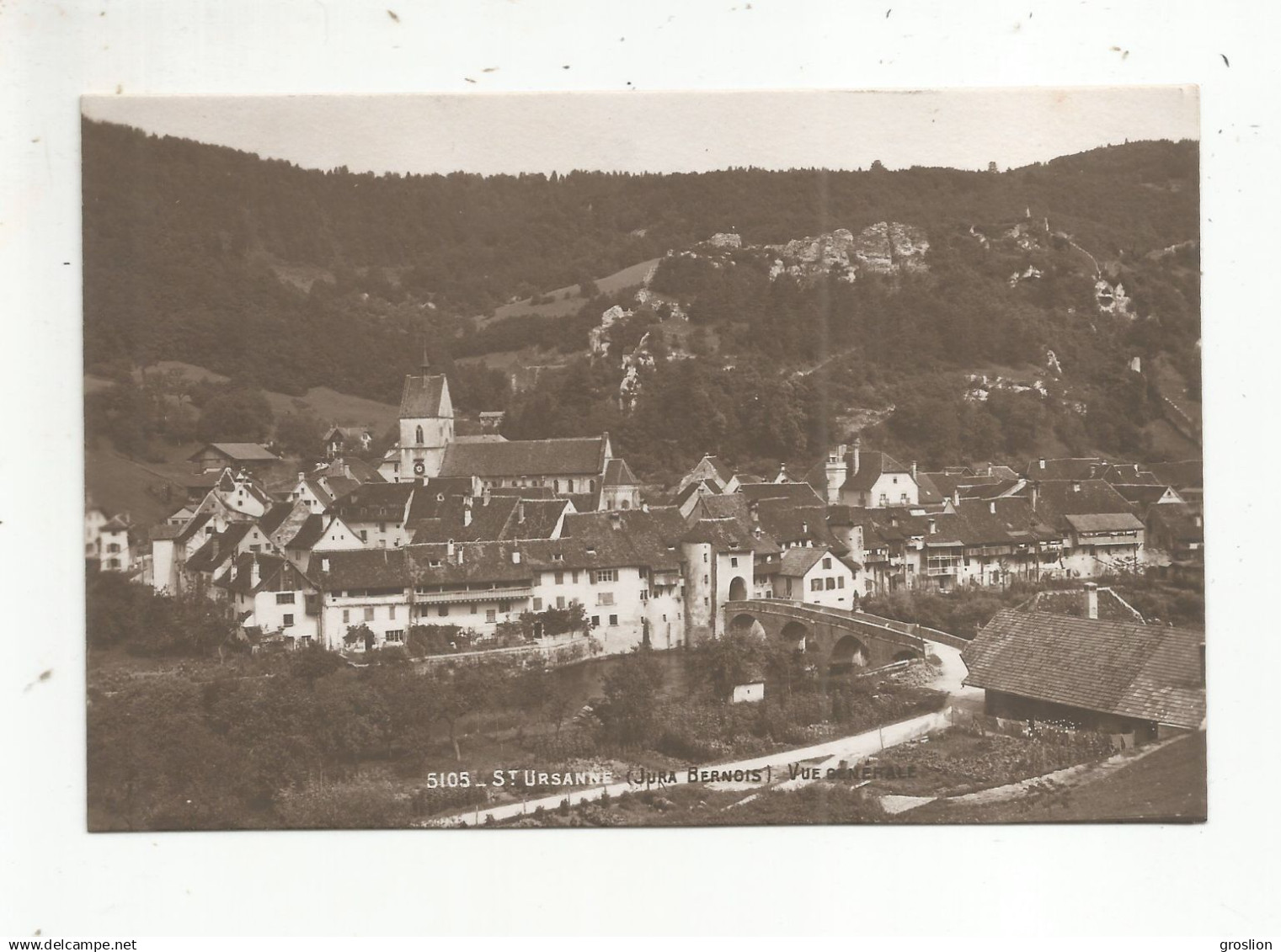 SAINT URSANNE (JURA BERNOIS) 5105 VUE GENERALE