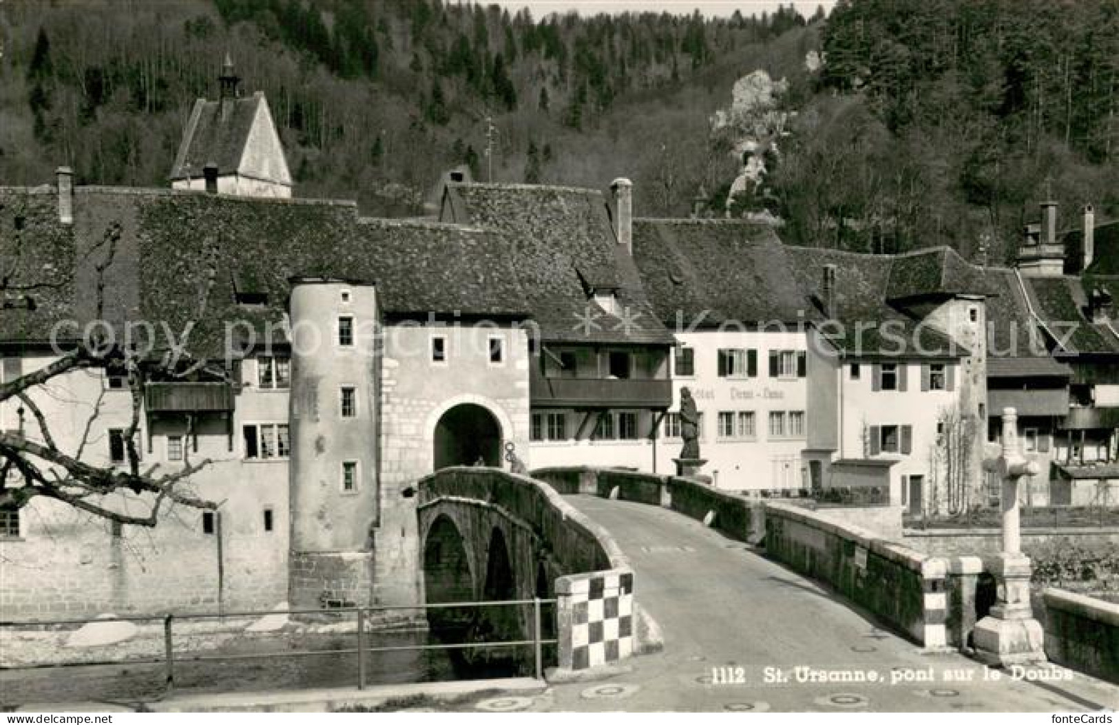 Saint Ursanne Pont sur le Doubs