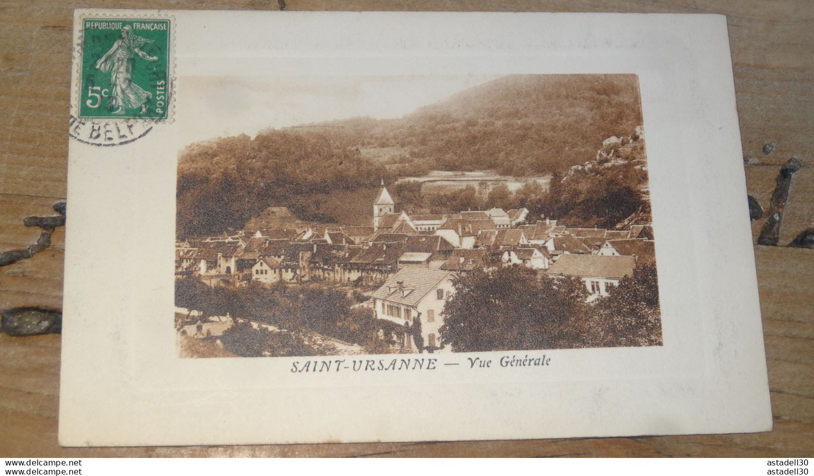 SAINT URSANNE , vue générale  .......... 19704