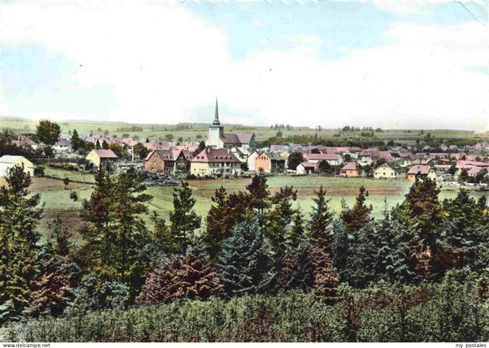 Saint-Vith Liege Belgie Panorama