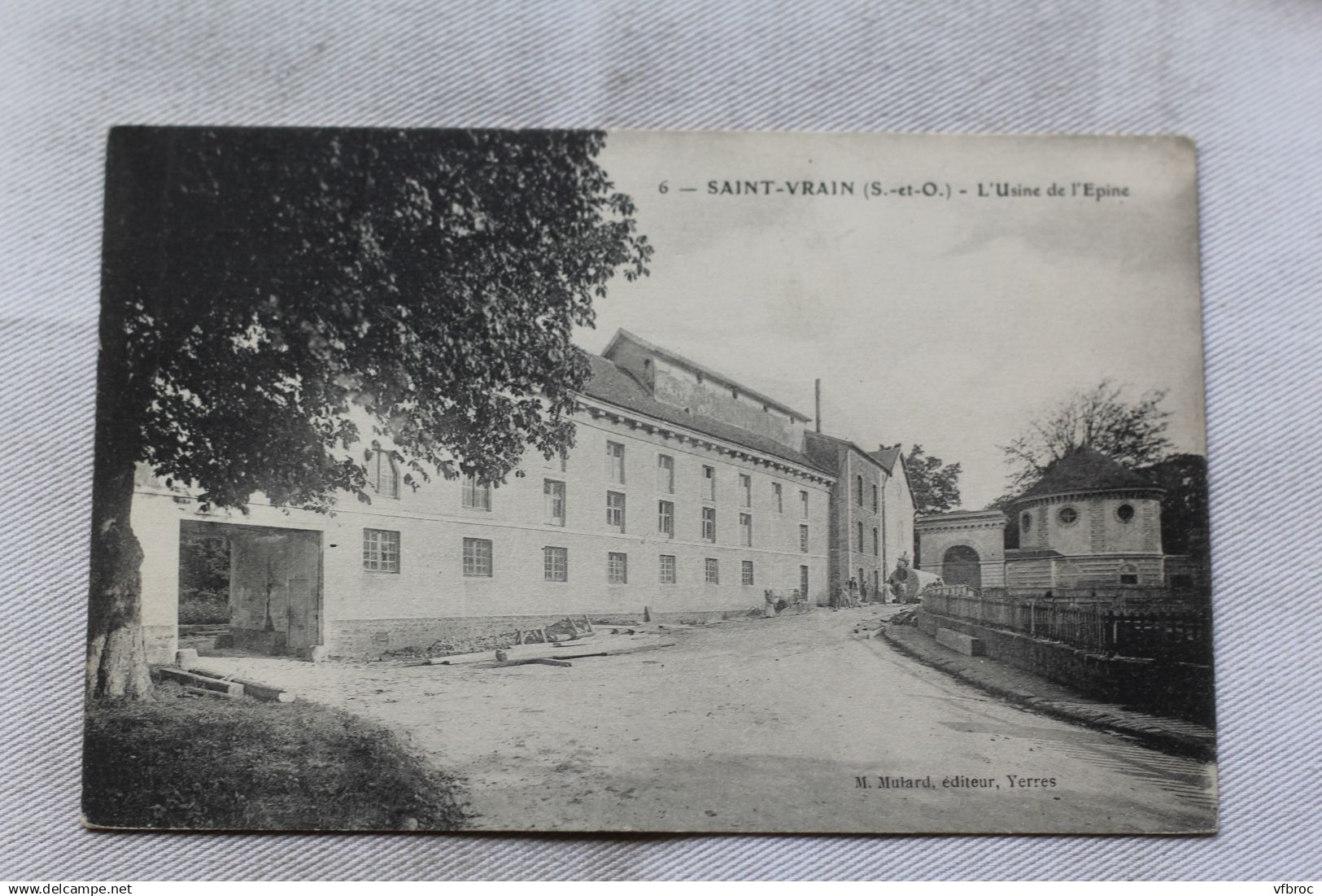 Saint Vrain, l'usine de l'Epine, Essonne 91