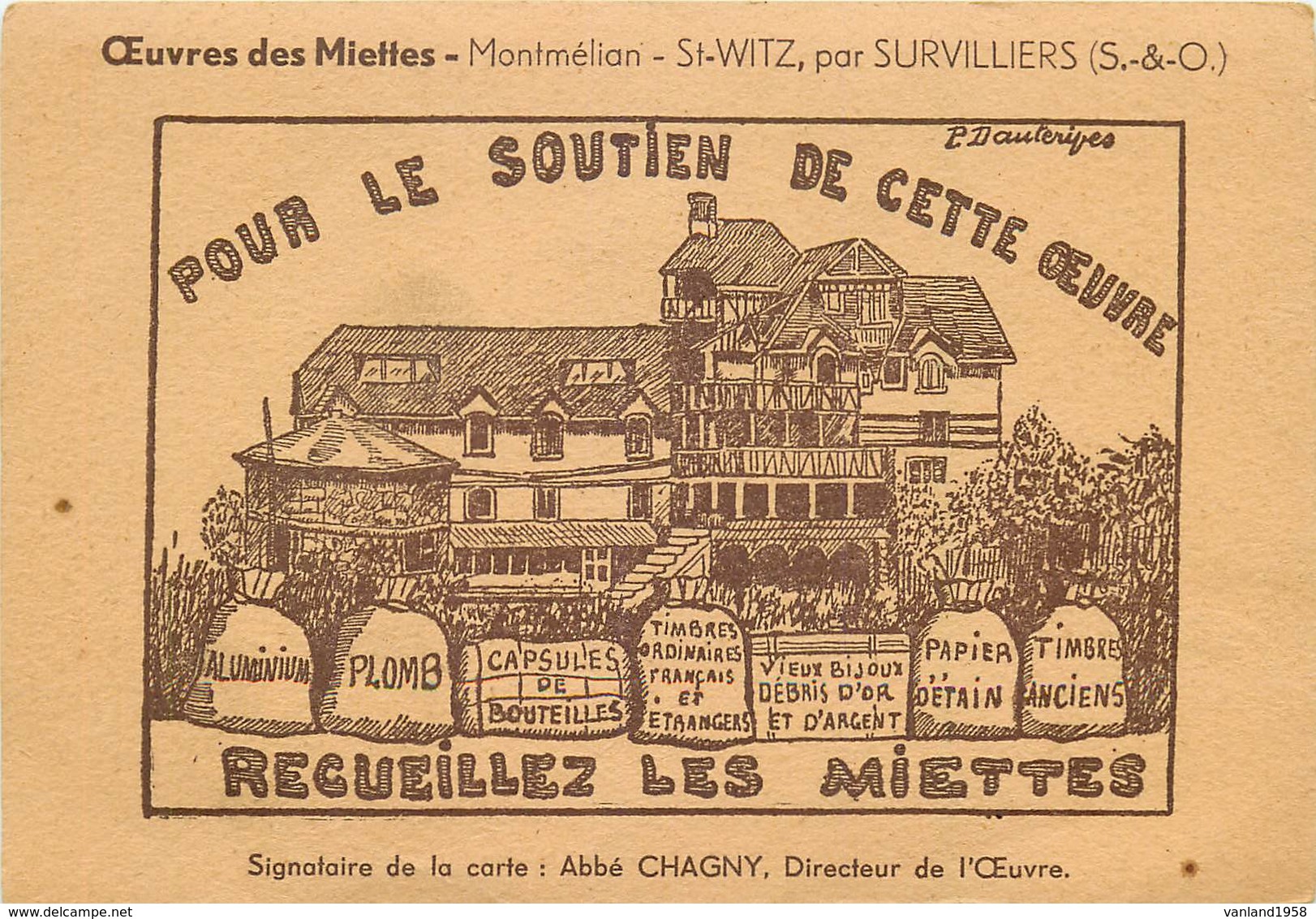 SAINT-WITZ-oeuvre des miettes
