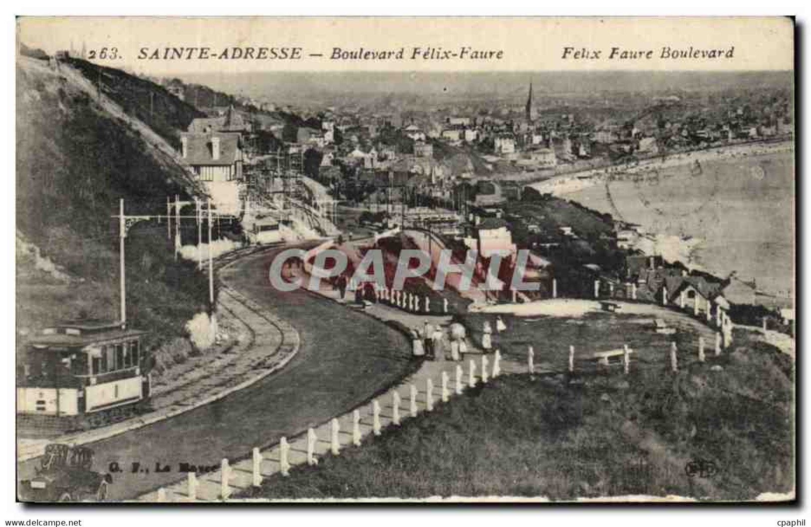Sainte Adresse - Boulevard Felix Faure - CPA