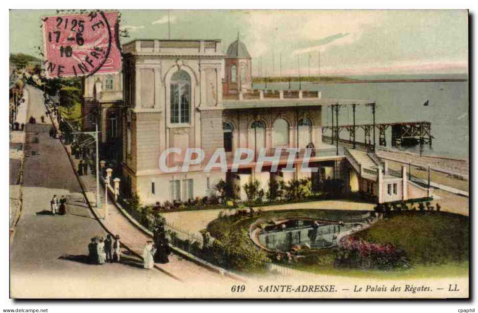 Sainte Adresse - Le Palais des Regates - CPA