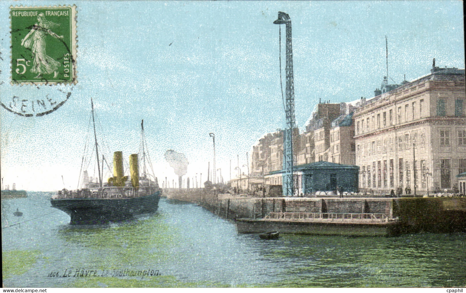Sainte Adresse - Southhampton - CPA