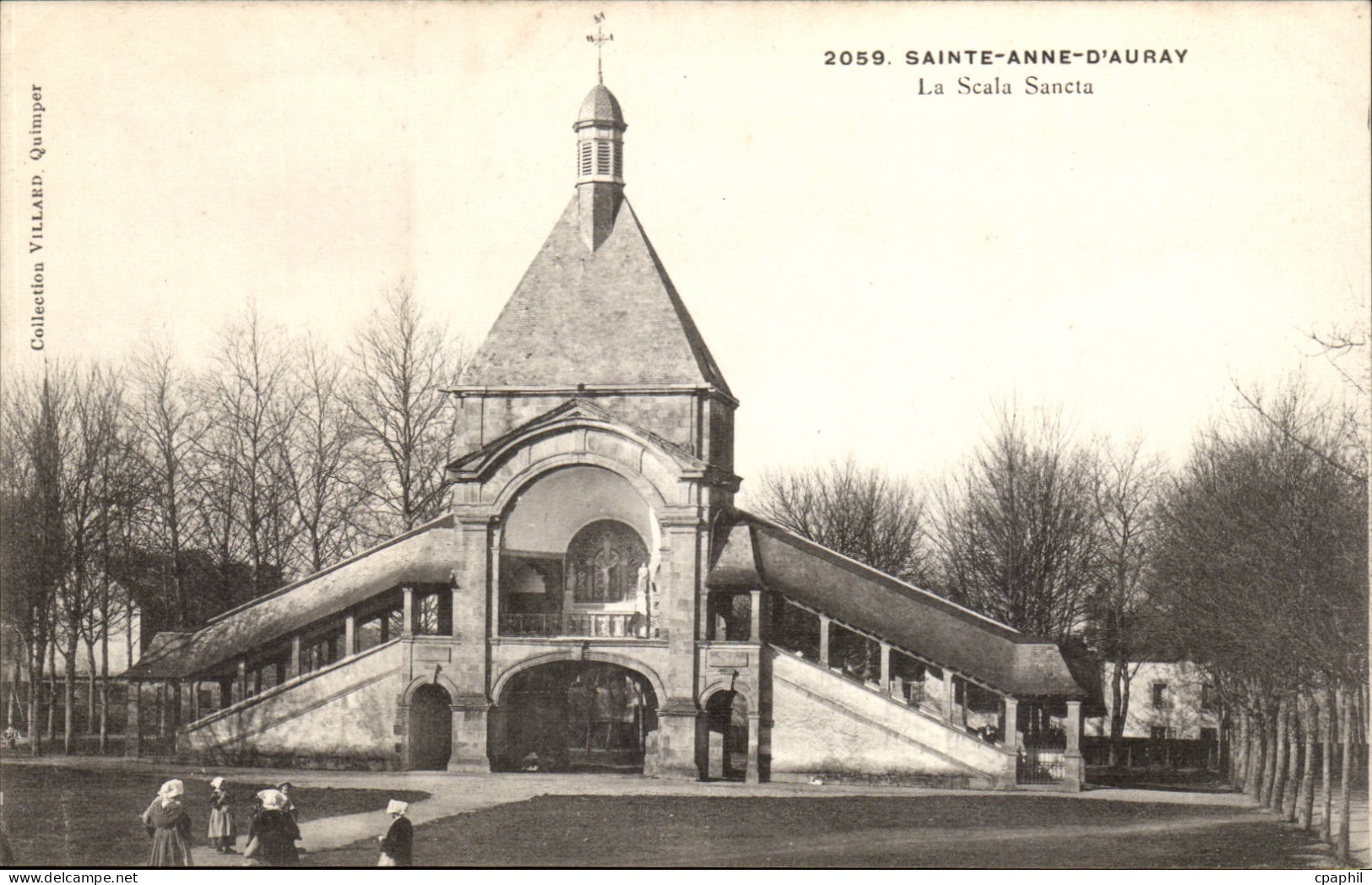 Sainte Anne d'Auray CPA La Scala Sancta