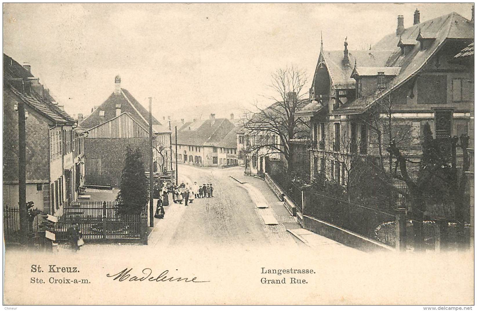 SAINTE CROIX AUX MINES GRAND RUE