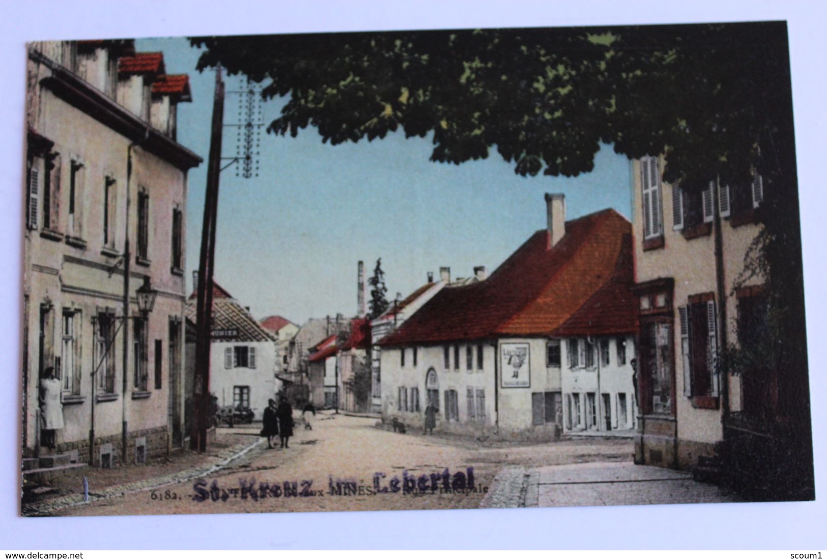 sainte croix aux mines - rue principale