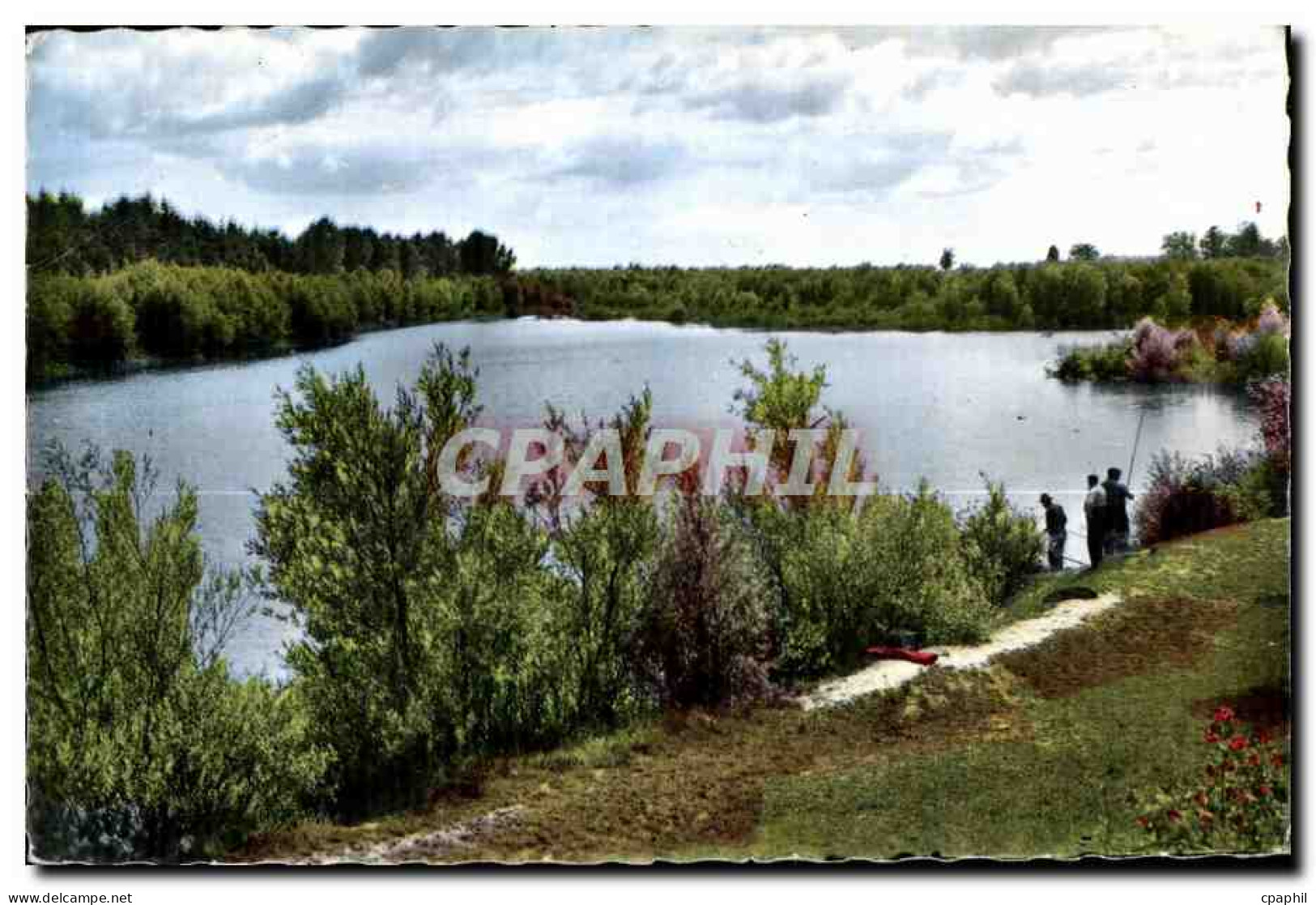 Sainte Genevieve des Bois - L Etang de Fleury - CPA