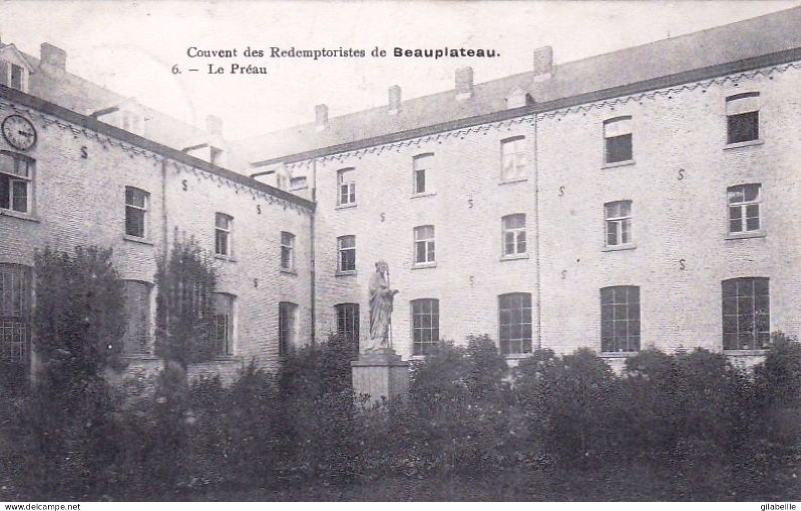 Sainte Ode - couvent de redemptoristes de BEAUPLATEAU - le préau