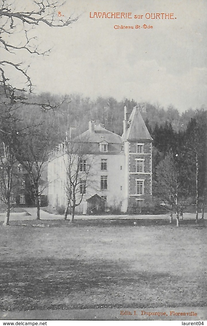 SAINTE-ODE. LAVACHERIE. CHATEAU St. ODE