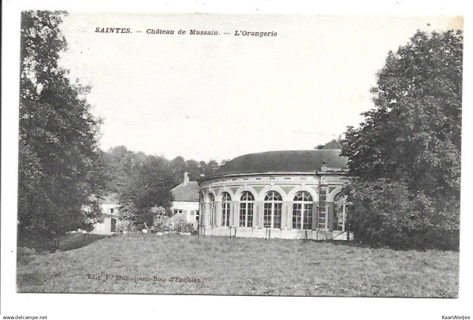 Saintes - Chateau de Mussain - L'Orangerie.