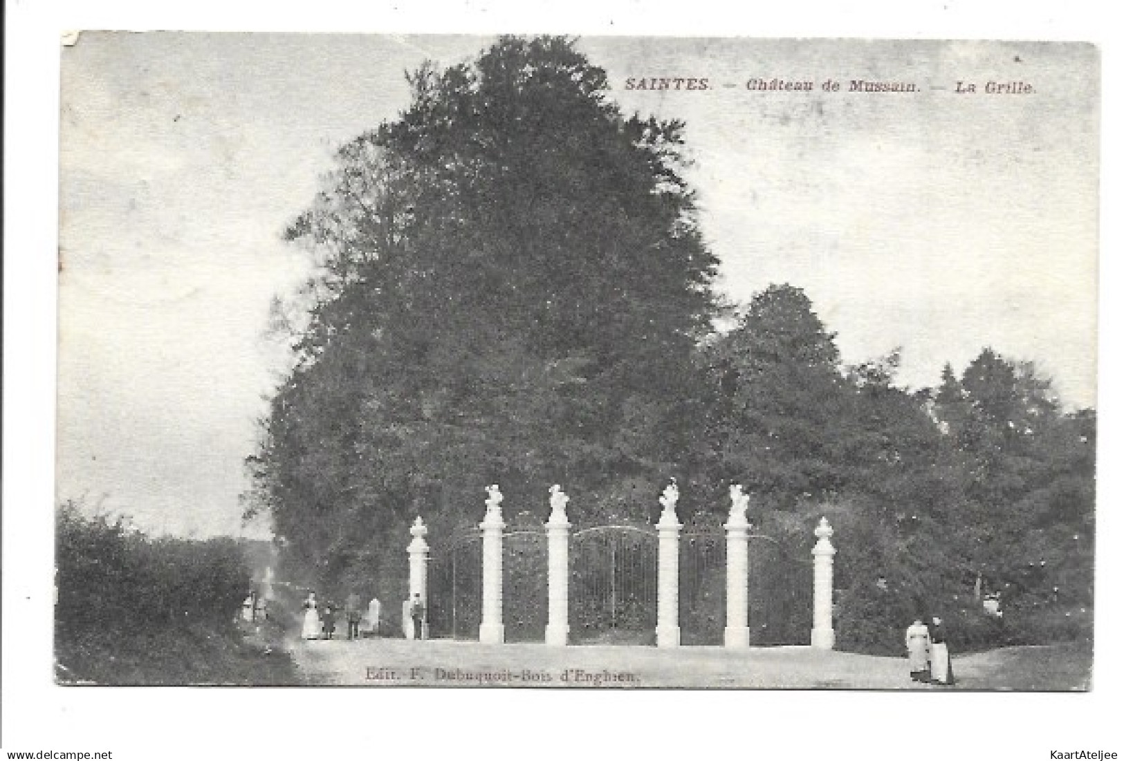 Saintes - Chateau de Mussain - La Grille.