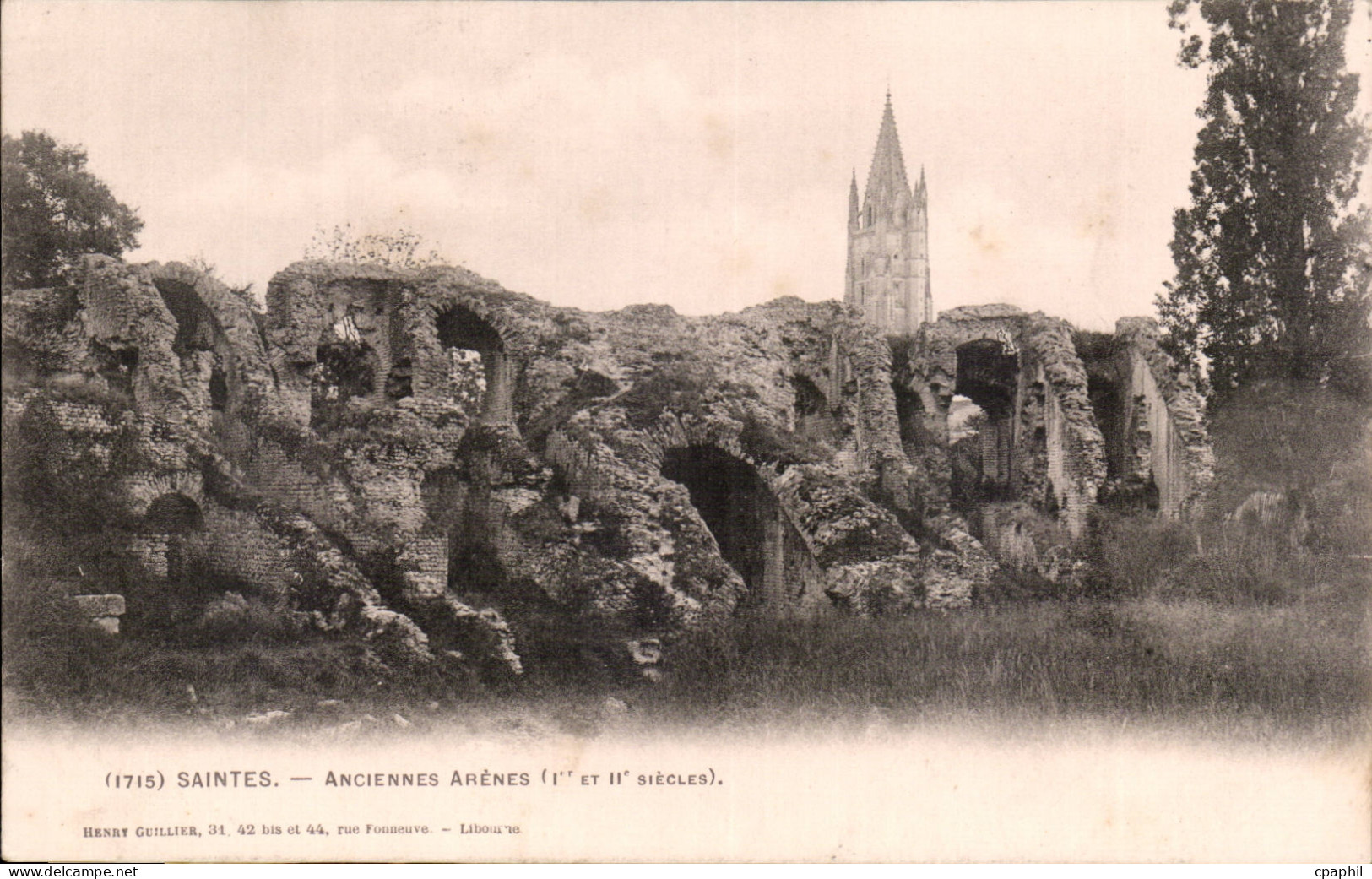 Saintes CPA Anciennes arenes
