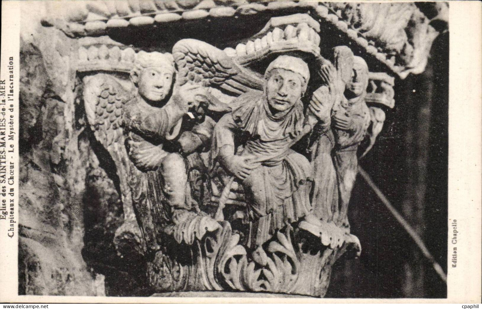 Saintes Maries de la Mer - L'Eglise - CPA