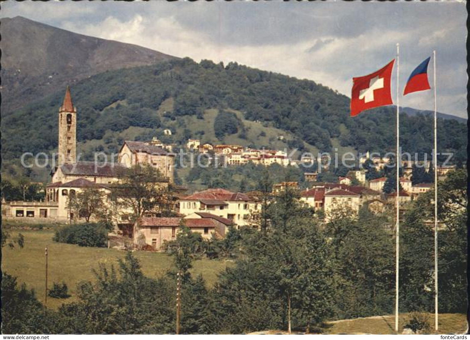 Sala Capriasca Tesserete Ortsansicht