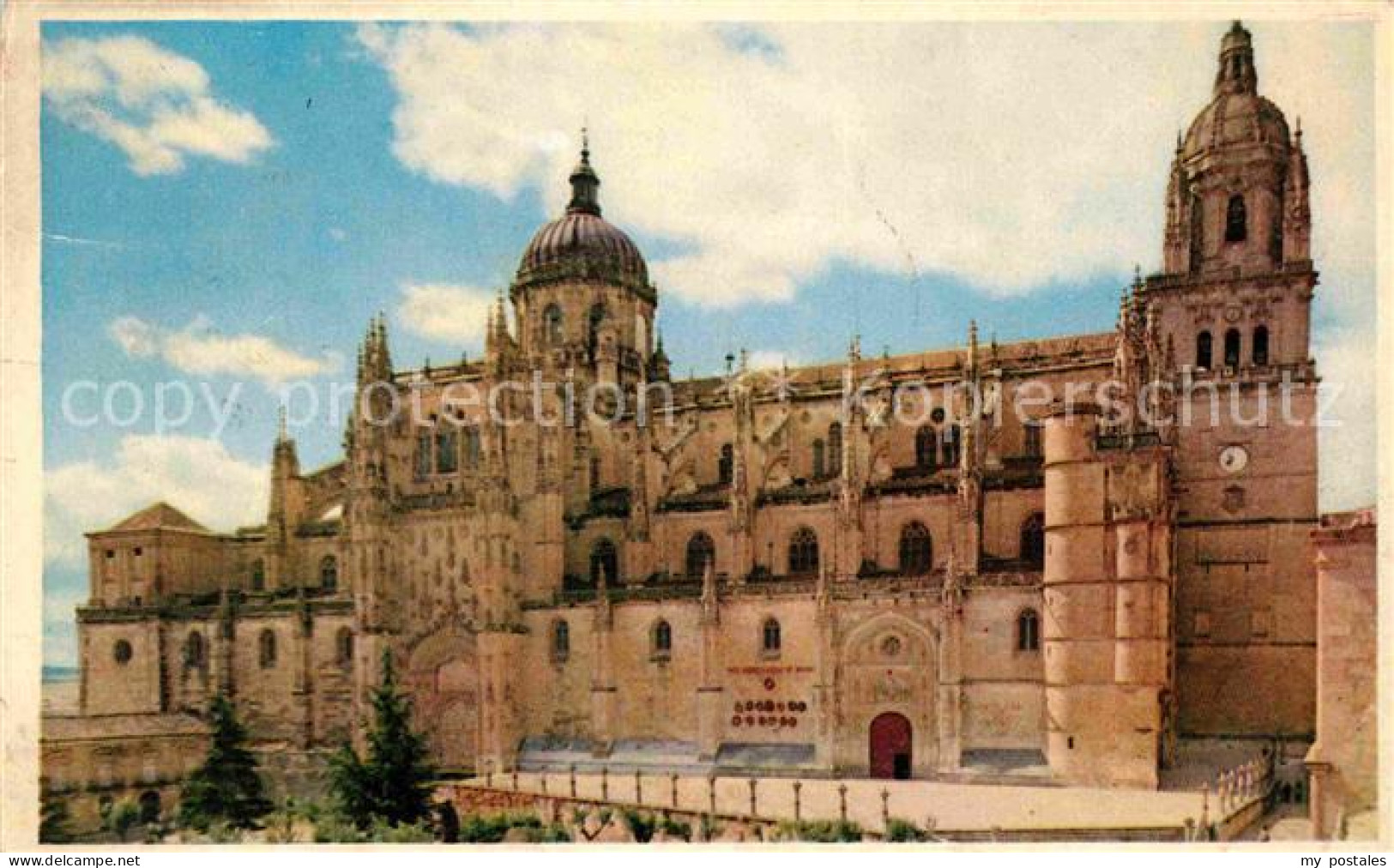 Salamanca Castilla y Leon Catedral Nueva Kathedrale