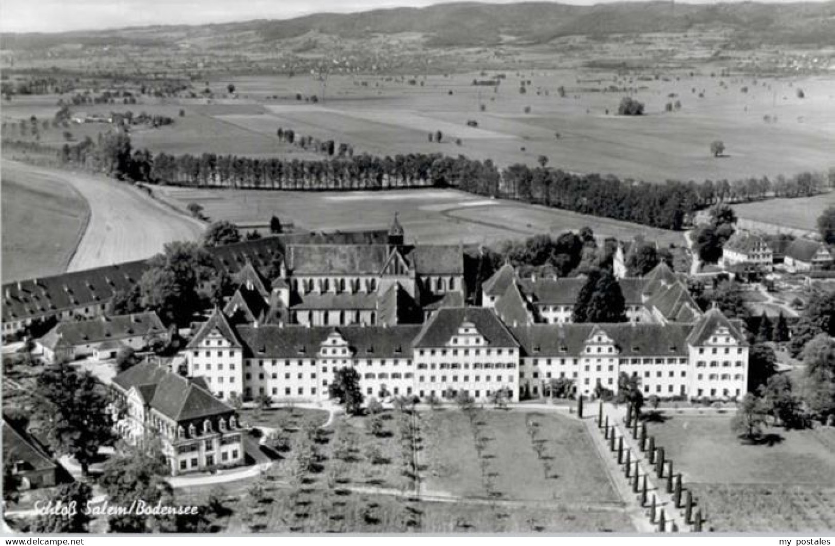Salem Baden Salem Schloss Fliegeraufnahme