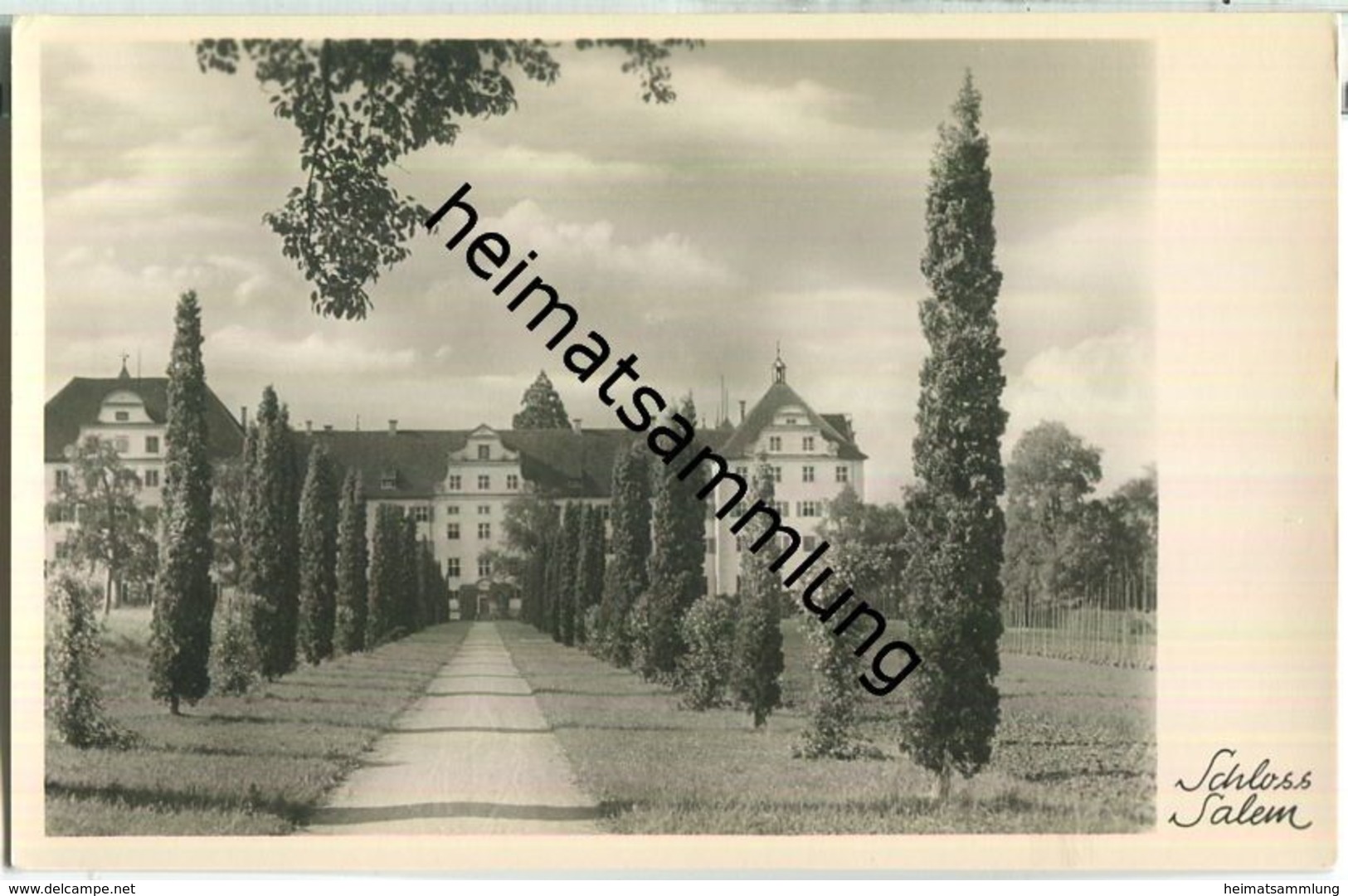 Salem - Schloss - Foto-Ansichtskarte - Verlag Lauterwasser Überlingen