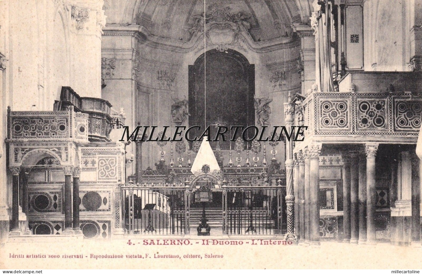 SALERNO: Il Duomo - l'interno