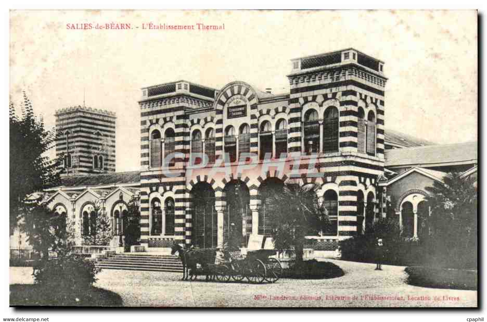 SAlies de Bearn CPA L'etablissement thermal