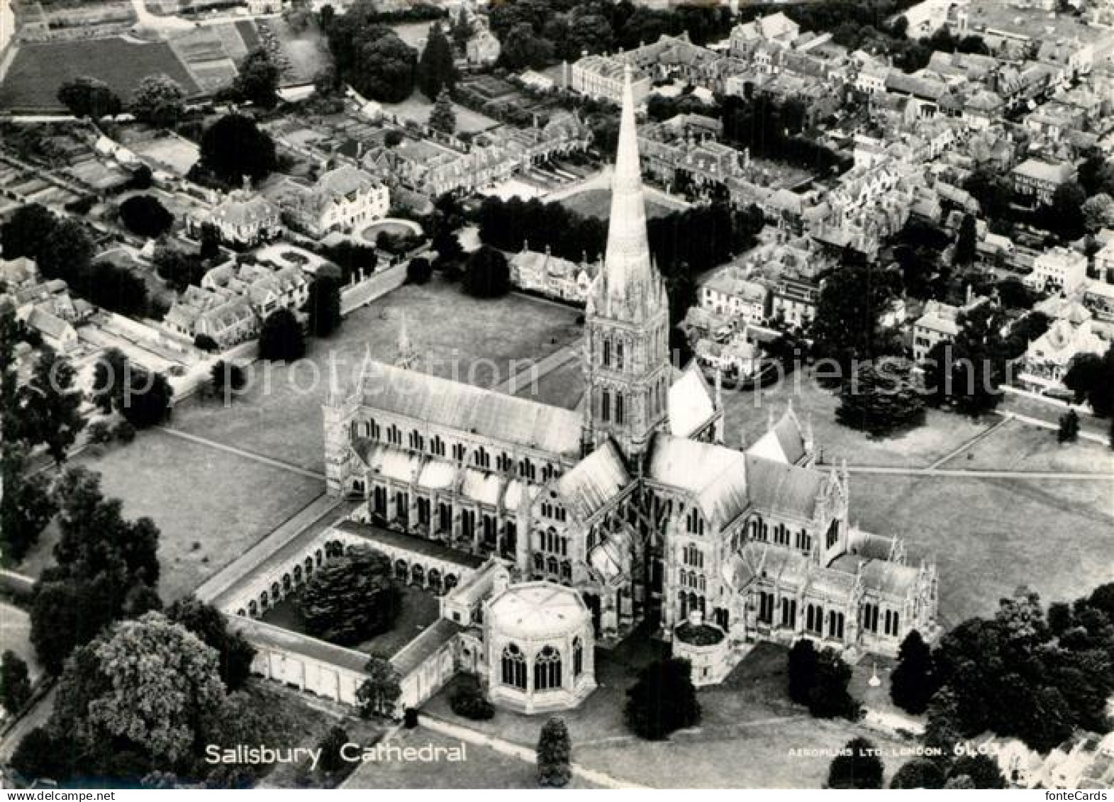 Salisbury New Hampshire Cathedral Fliegeraufnahme